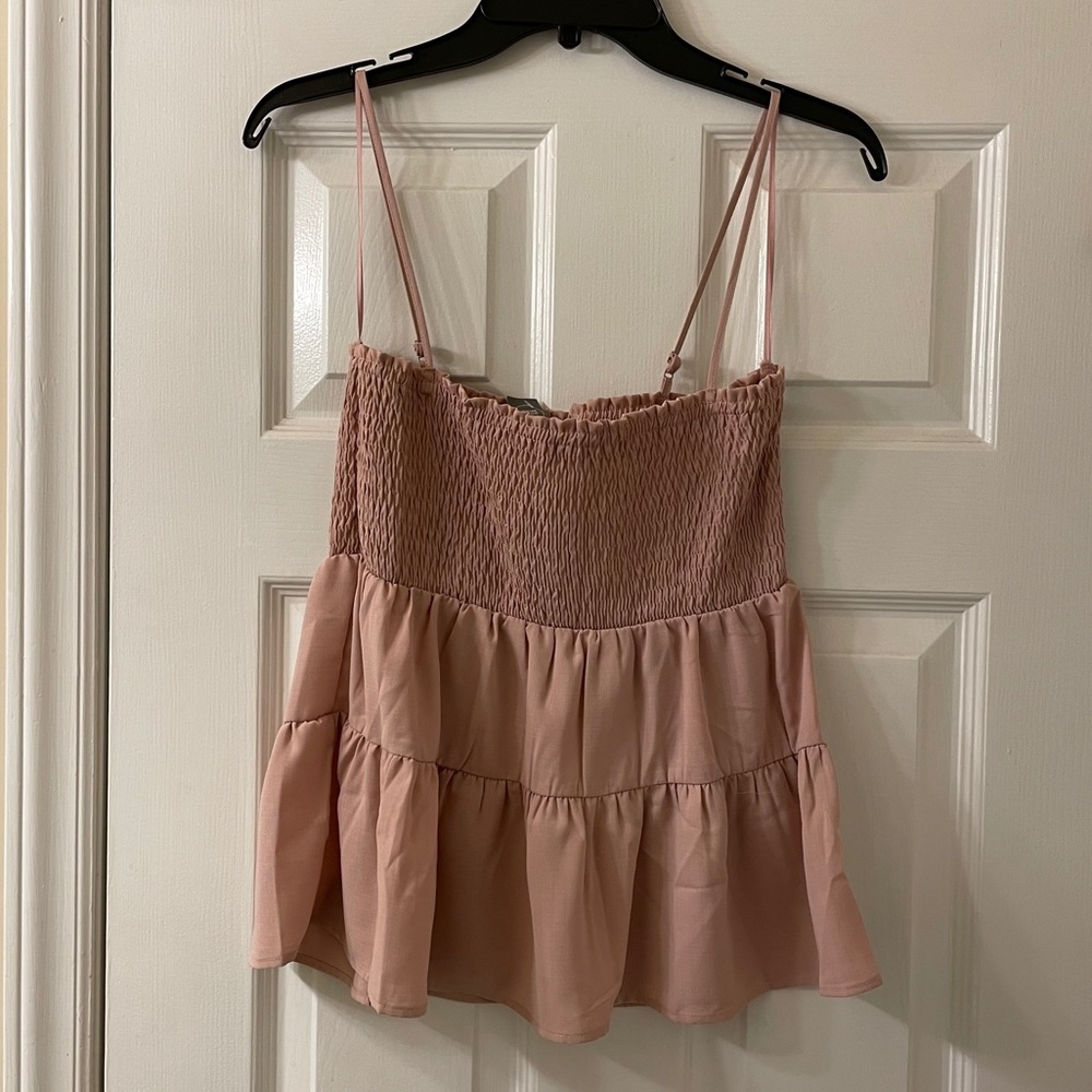 Blush Babydoll Top